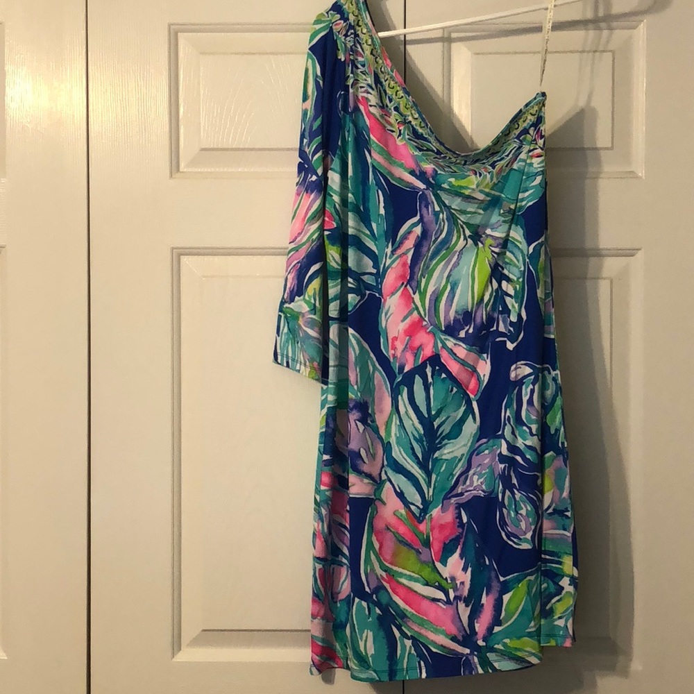 Lilly Pulitzer one shoulder